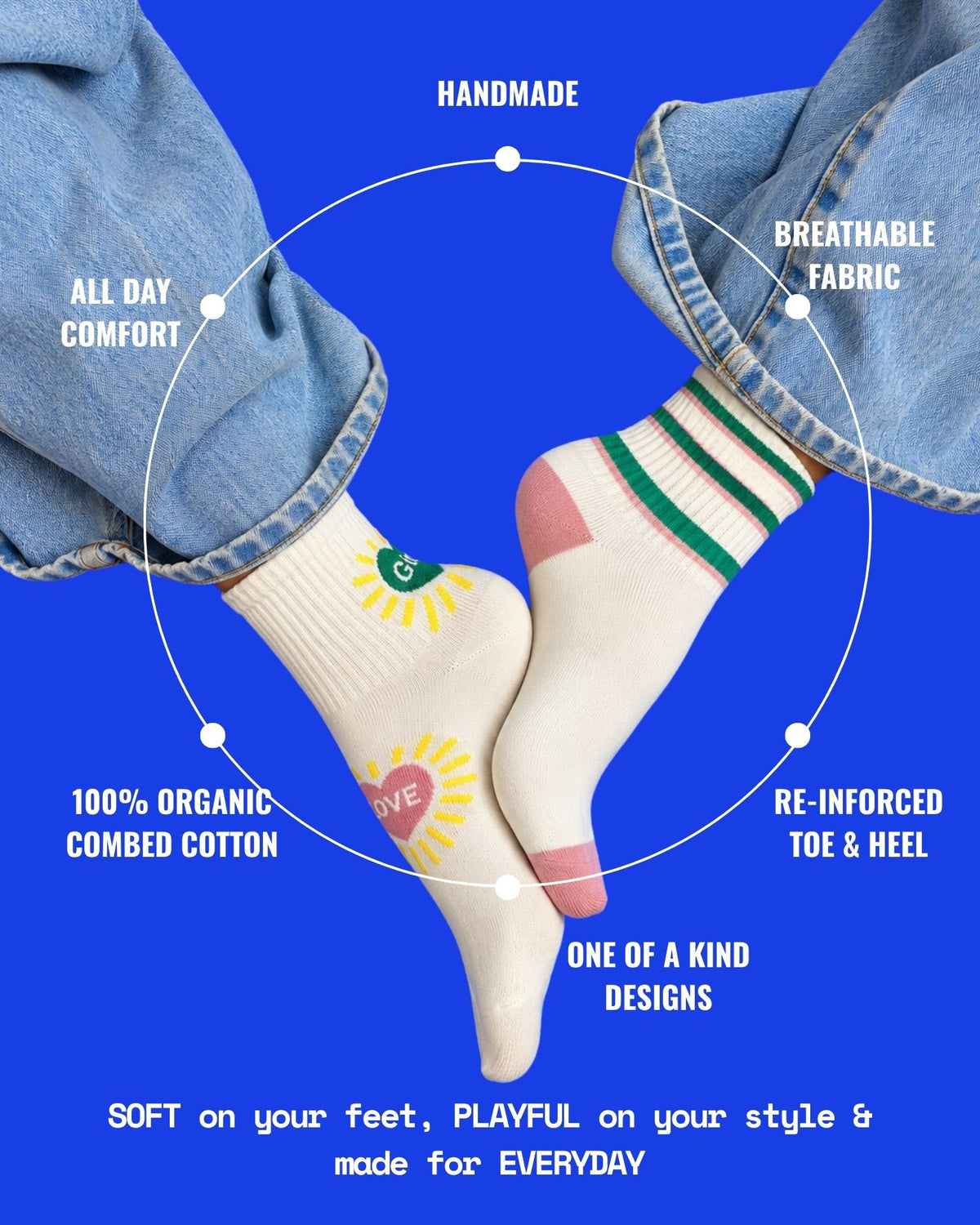 MINTY SET OF 3 TEEN SOCKS