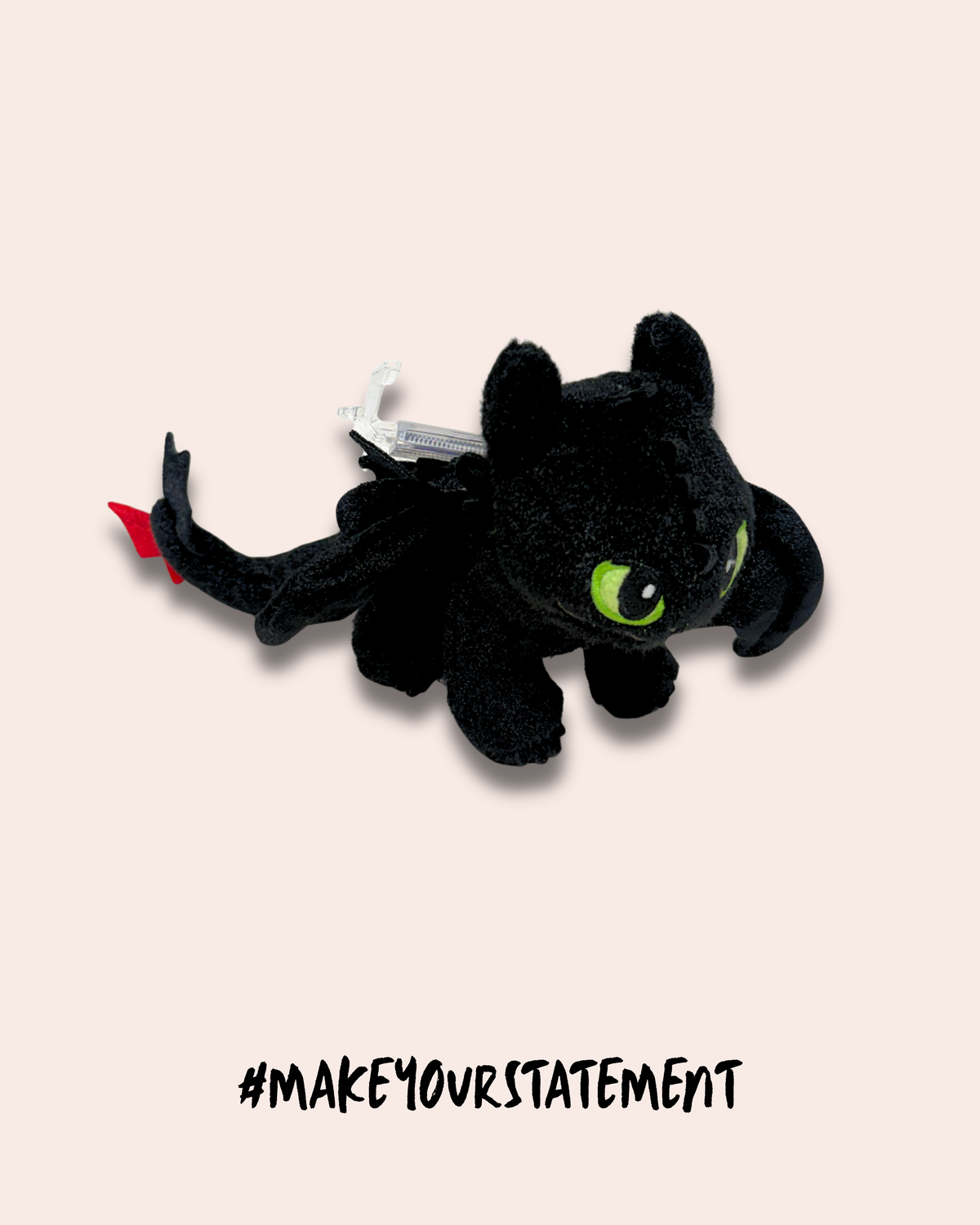 TOOTHLESS DRAGON - ADJUSTABLE BLACK LEATHER