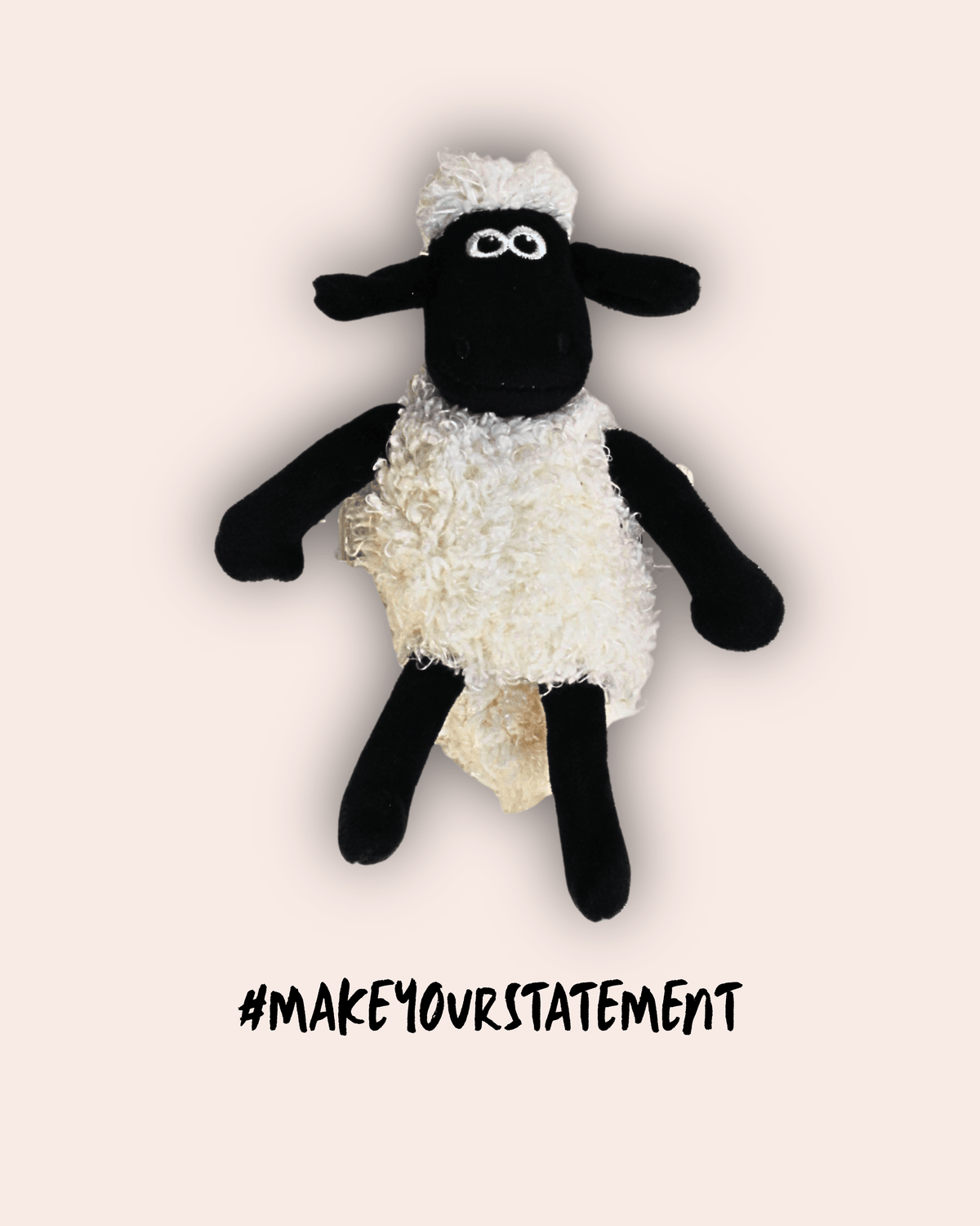 SHAUN THE SHEEP - ADJUSTABLE BLACK LEATHER