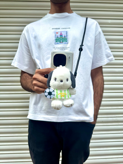 POCHACCO-GREEN - ADJUSTABLE BLACK LEATHER