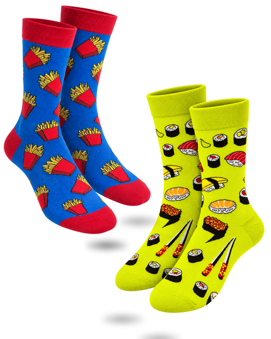 CRAVINGS SET OF 2 MEN SOCKS