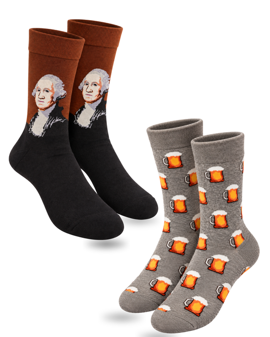 FIRST ALE SET OF 2 MEN SOCKS