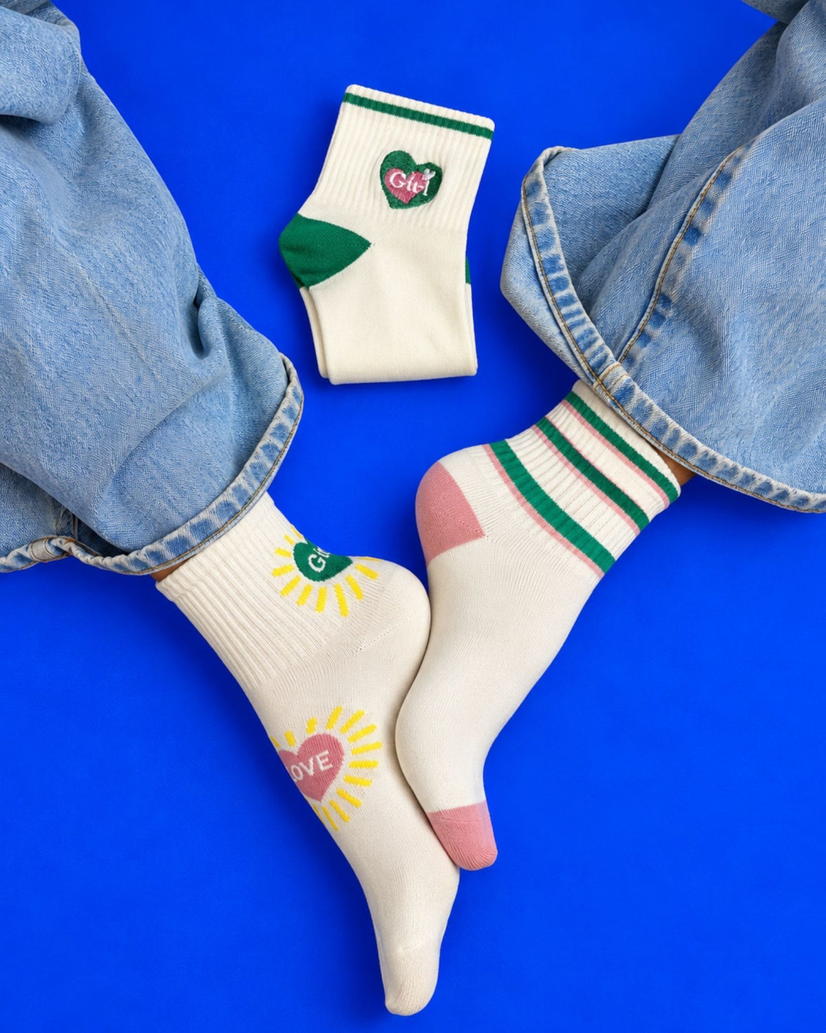 MINTY SET OF 3 TEEN SOCKS