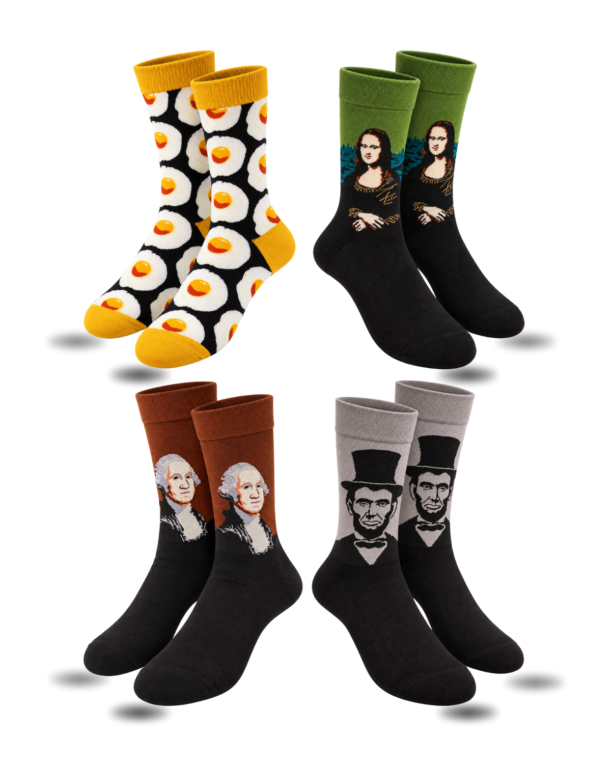 COLOUR THEORY SET OF 4 MEN SOCKS