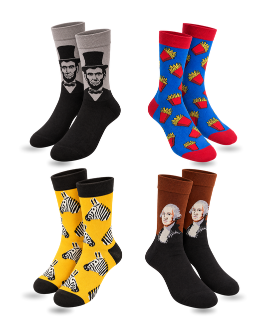 AFTER HOURS SET OF 4 MEN SOCKS