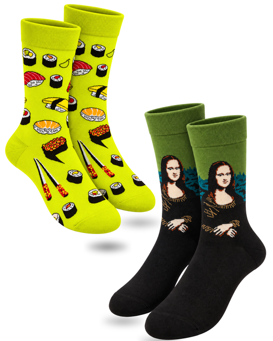 MONA-MAKI SET OF 2 MEN SOCKS