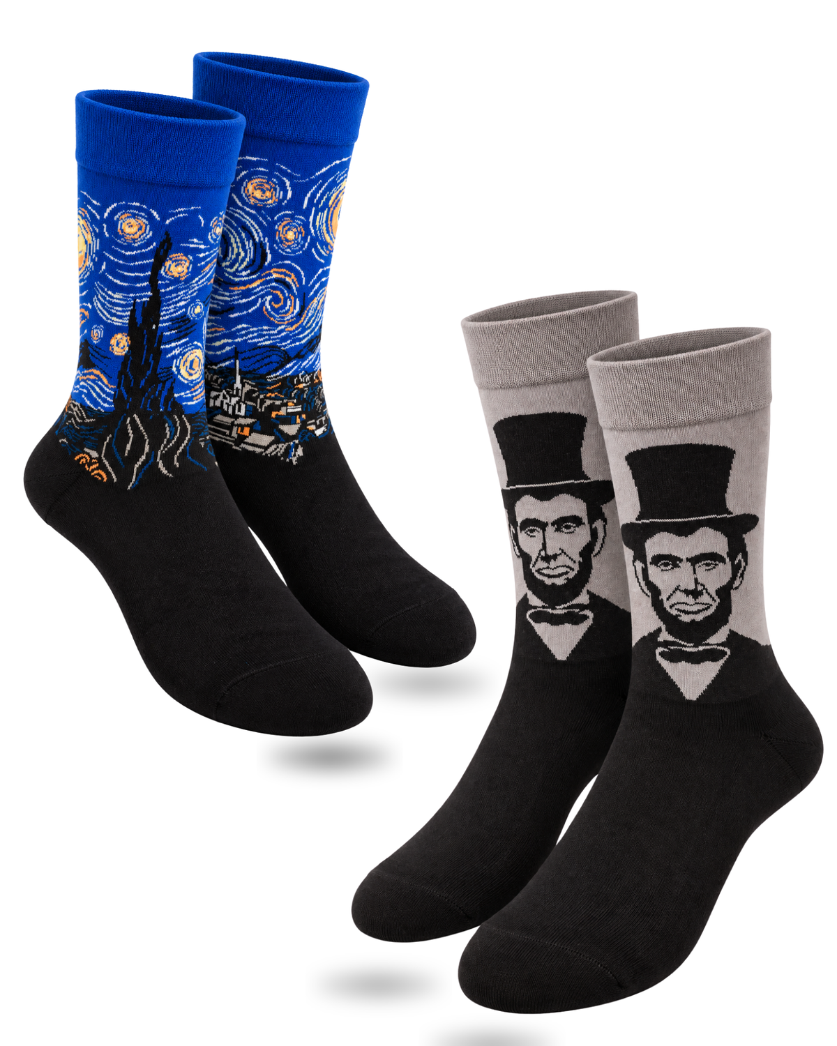 FOUNDING NIGHTS SET OF 2 MEN SOCKS