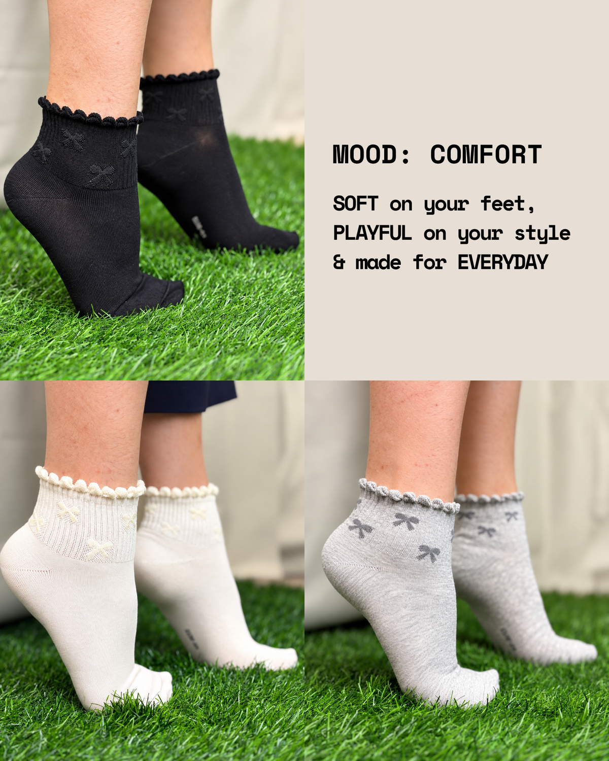 WORK WALK WAVE SET OF 5 SOCKS