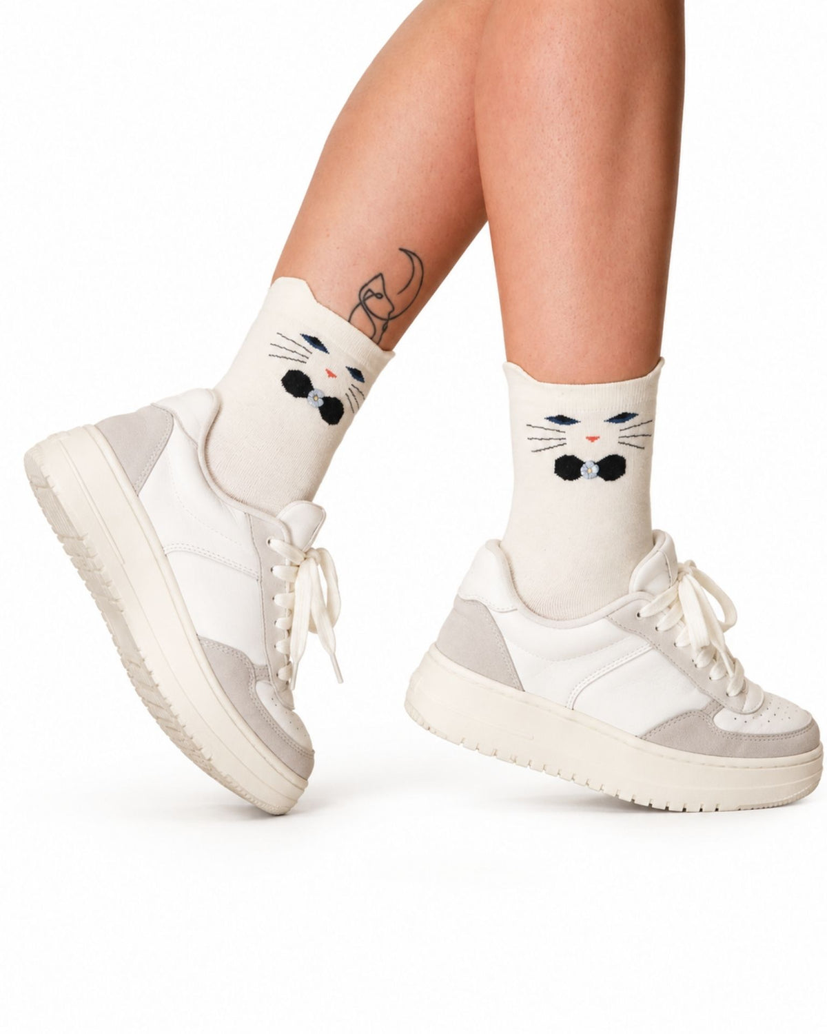 PURRFECT CLOUD SET 2 SOCKS