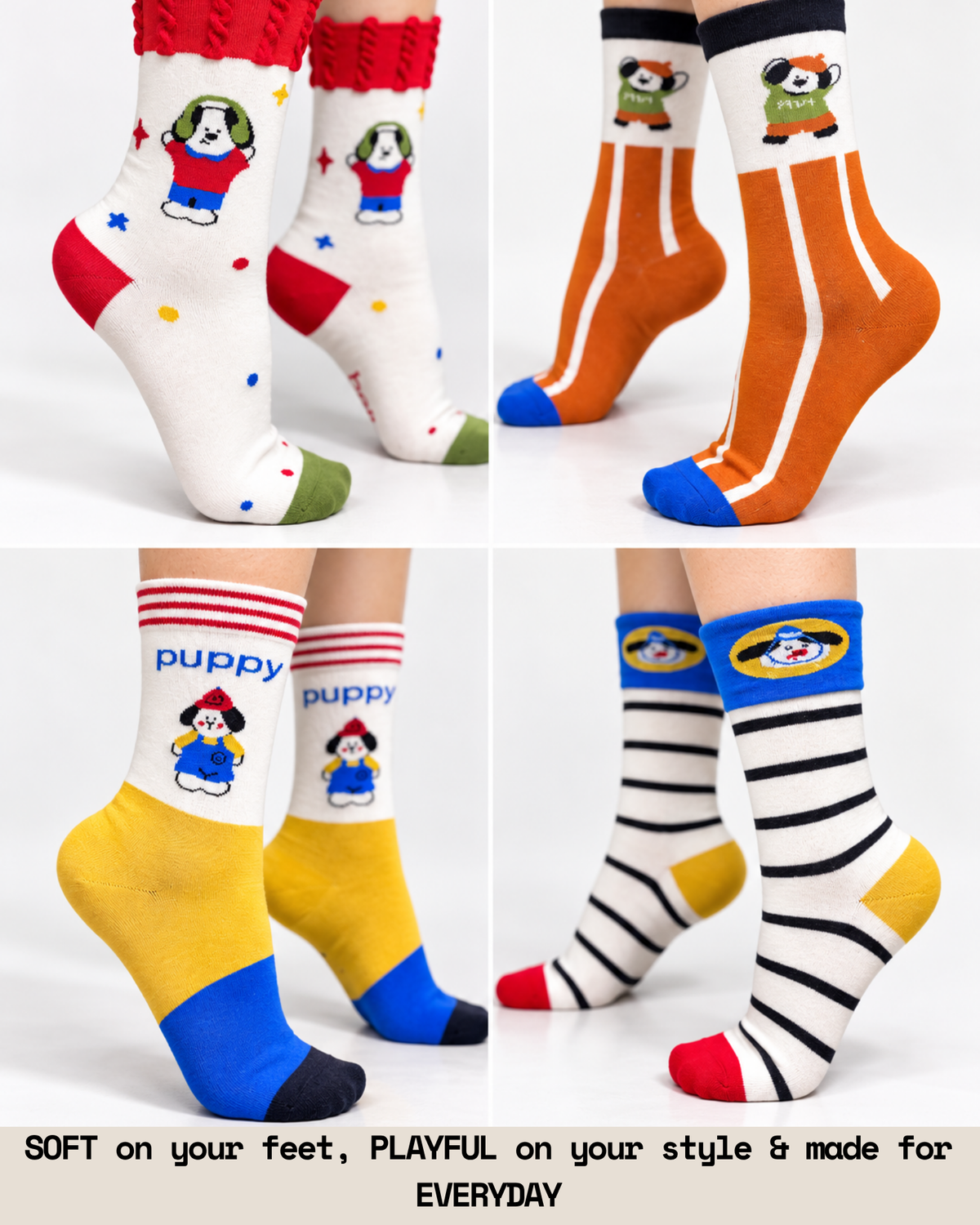 WORKDAY WONDER SET OF 4 SOCKS