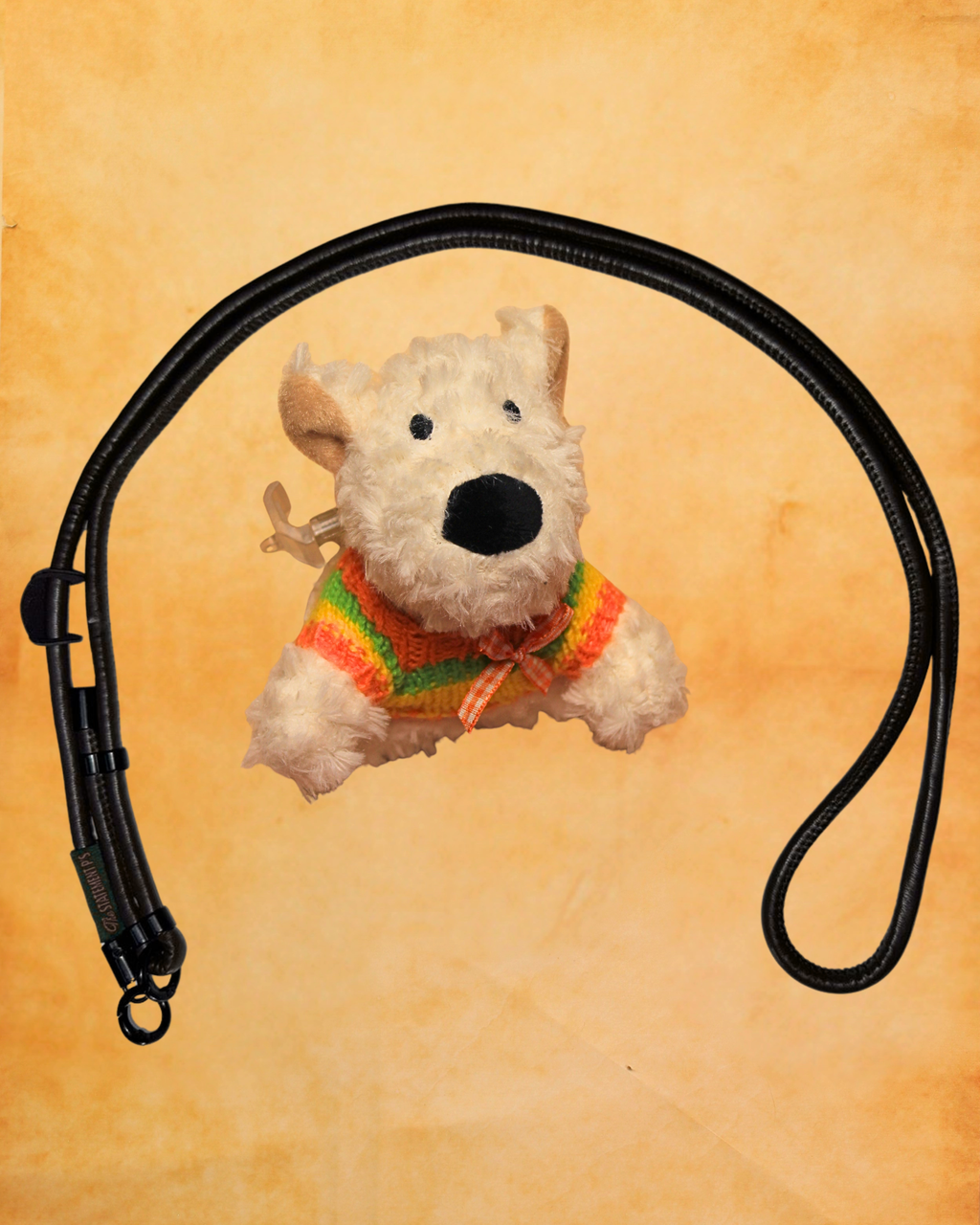 Sir Wiggle woof with Lanyard