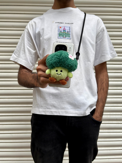 I HATE BROCCOLI - ADJUSTABLE BLACK LEATHER
