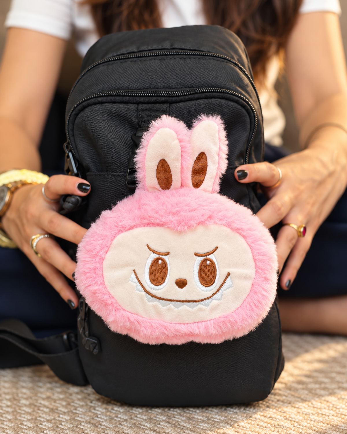 LABUBU FLAMINGO BROWN