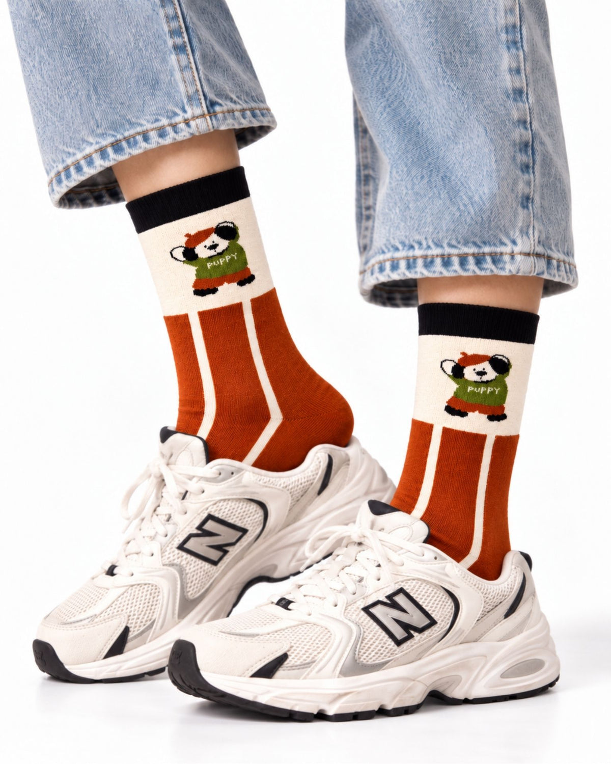 PAWS FOR DRAMA SET 2 TEEN SOCKS
