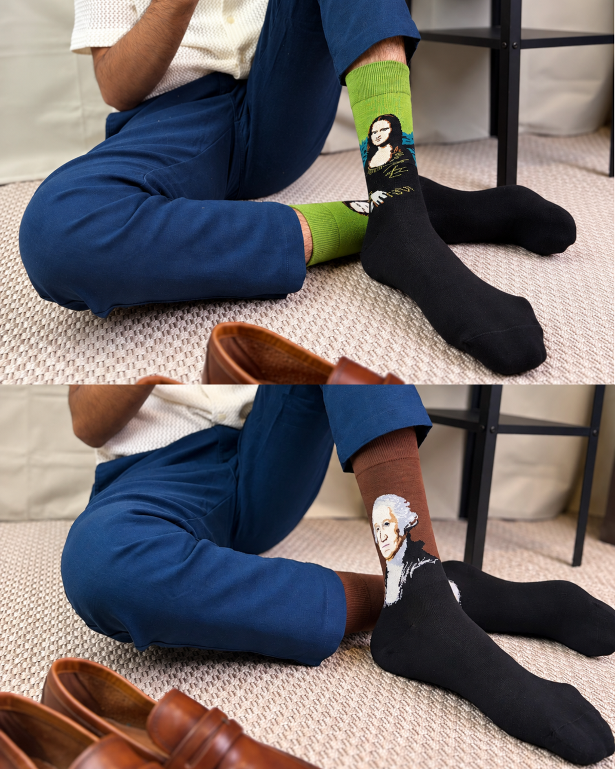 GOOD COMPANY SET OF 6 MEN SOCKS