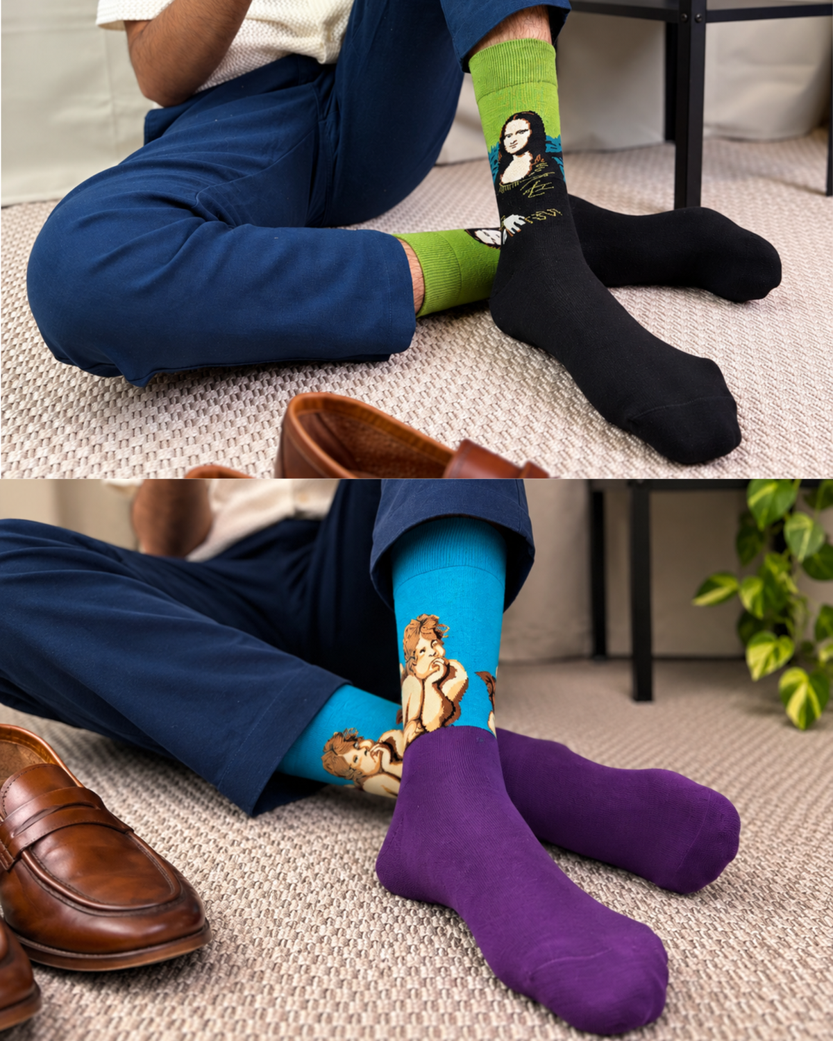 NO BAD DAYS SET OF 6 MEN SOCKS