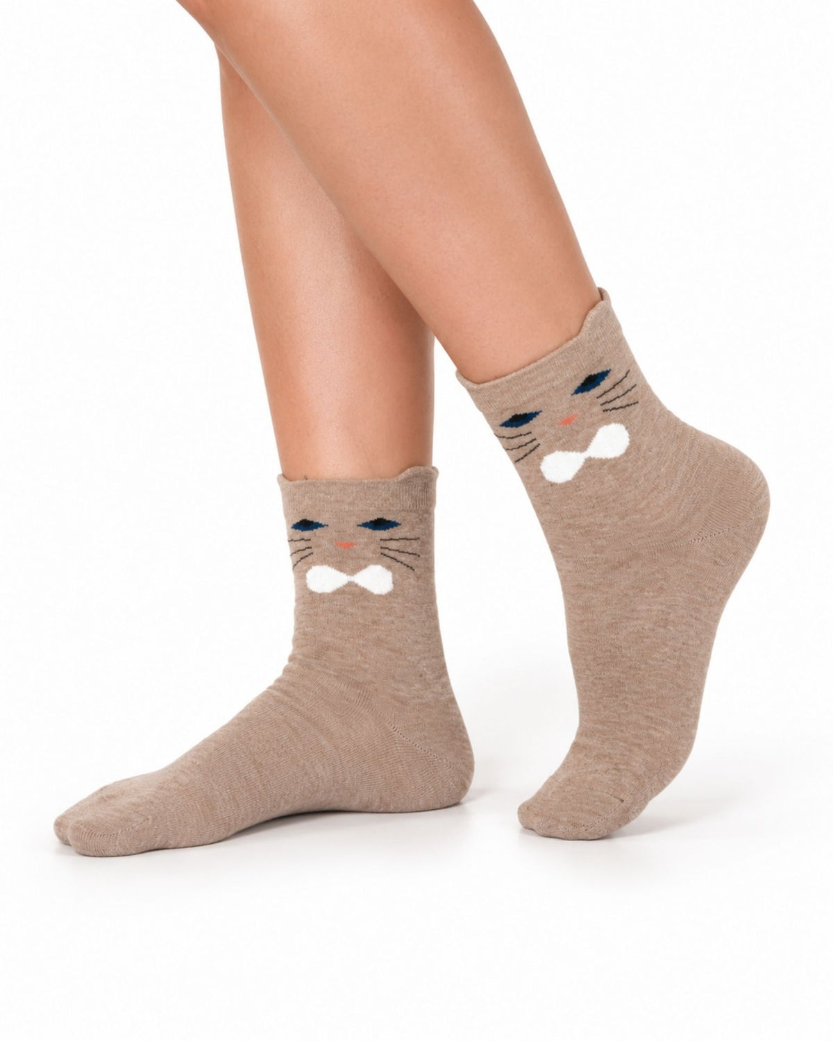 PURRFECT VANILLA SET 2 SOCKS