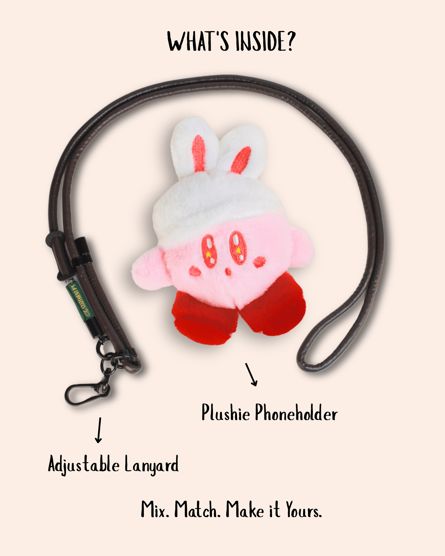 NINTENDO'S KIRBY - ADJUSTABLE BROWN LEATHER