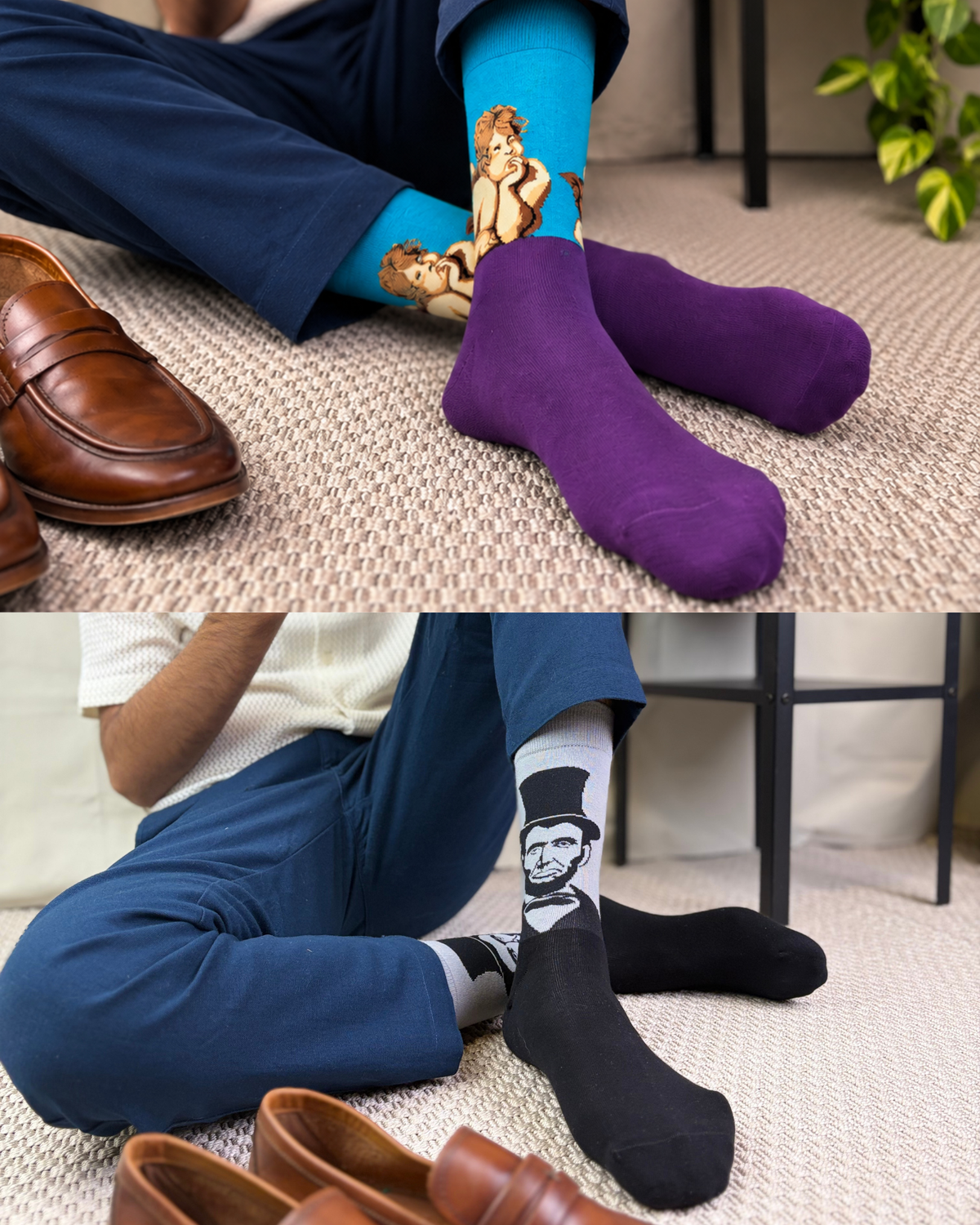 MAIN CHARACTER SET OF 6 MEN SOCKS