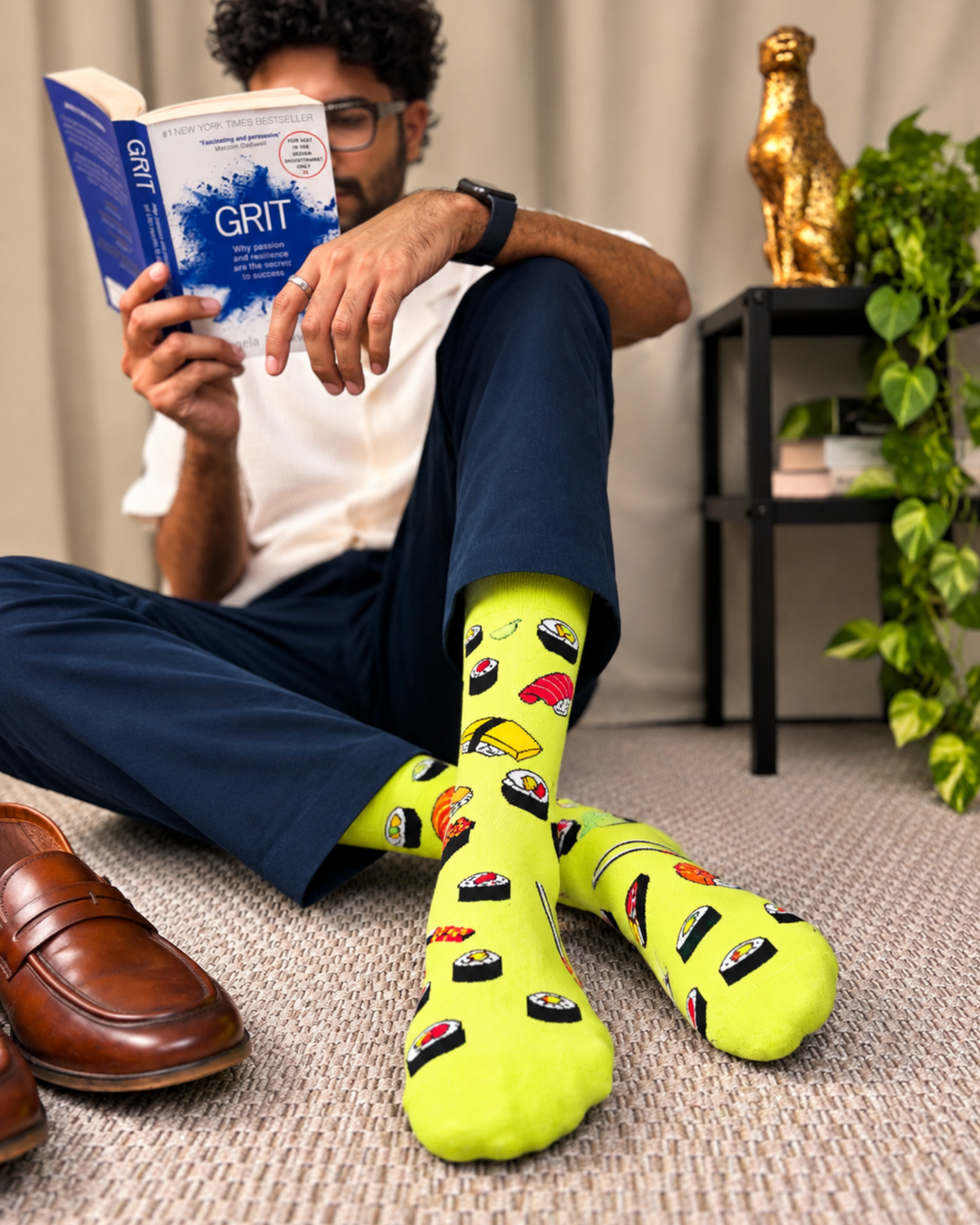 GOOD MOOD CLUB SET OF 4 MEN SOCKS