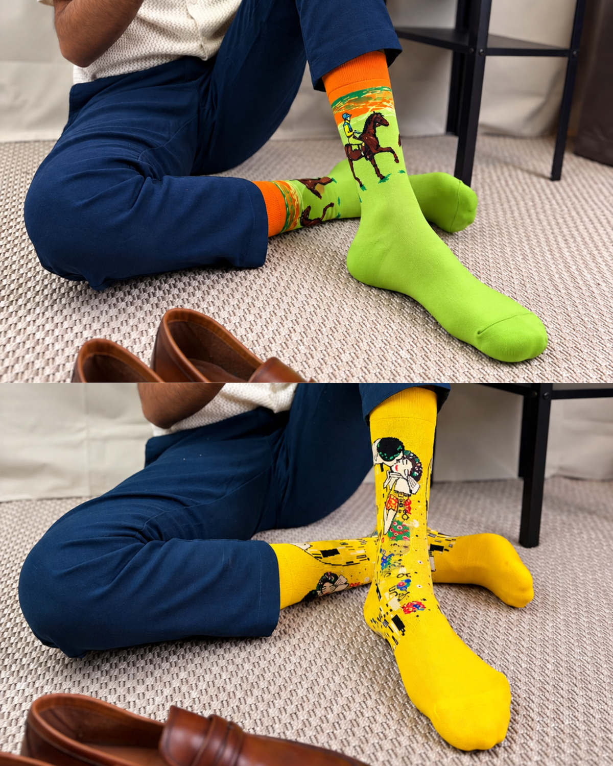 GOOD COMPANY SET OF 6 MEN SOCKS