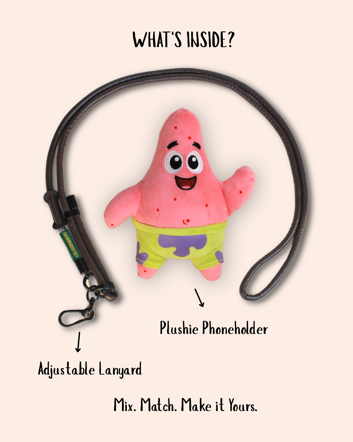 PATRICK STAR - ADJUSTABLE BROWN LEATHER