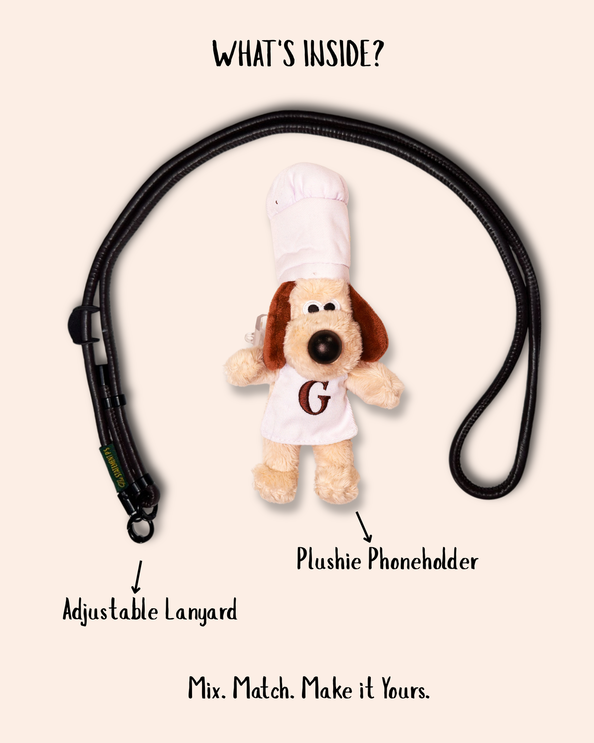 CHEF'S KISS - ADJUSTABLE BLACK LEATHER