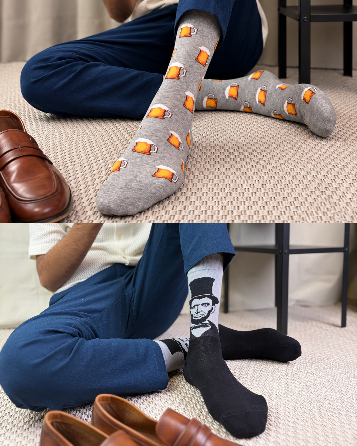 NO BAD DAYS SET OF 6 MEN SOCKS