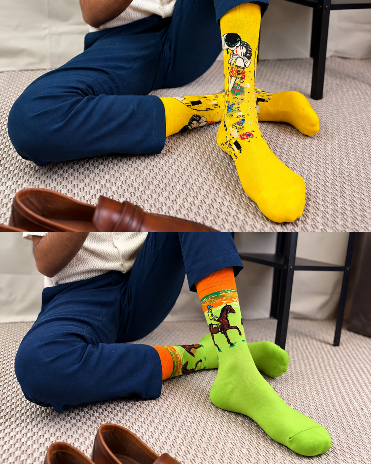 MOOD BOARD SET OF 6 MEN SOCKS