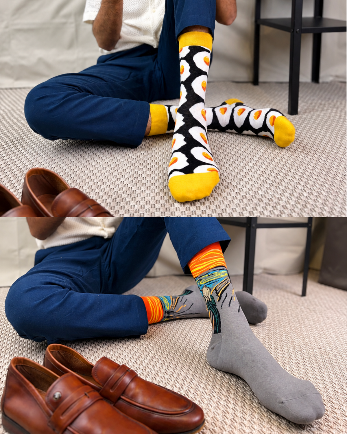 OFF THE CLOCK SET OF 6 MEN SOCKS