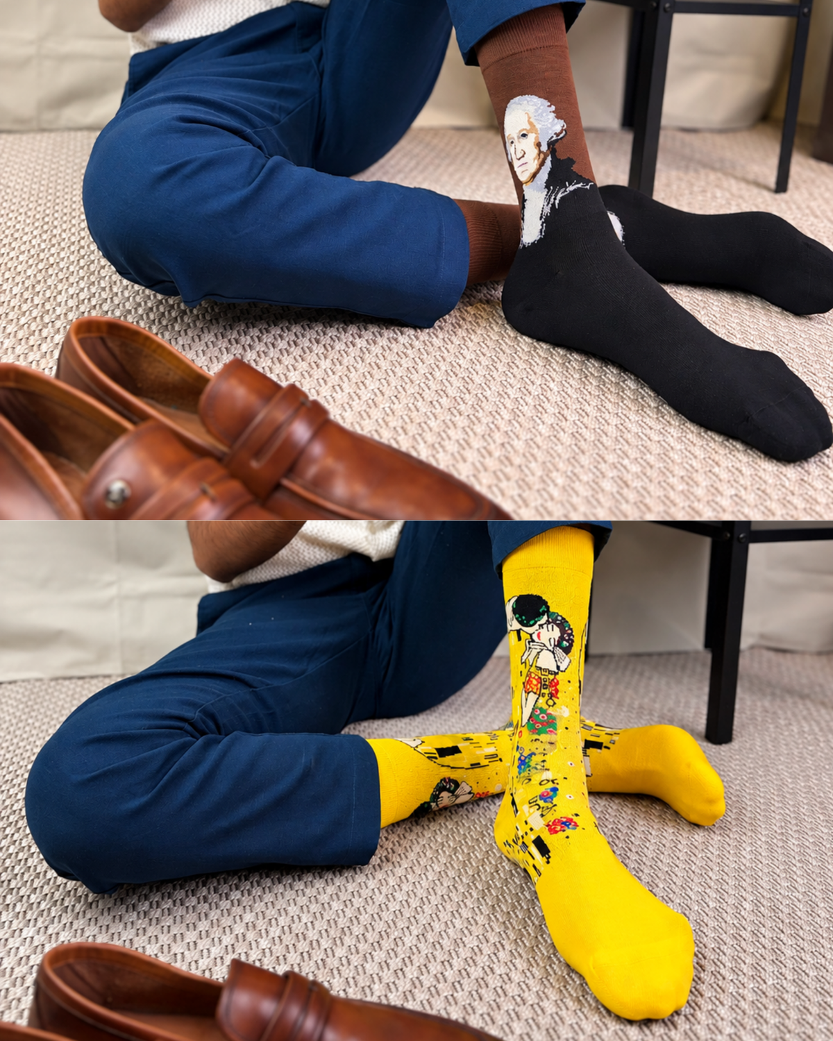ALL SORTS SET OF 6 MEN SOCKS