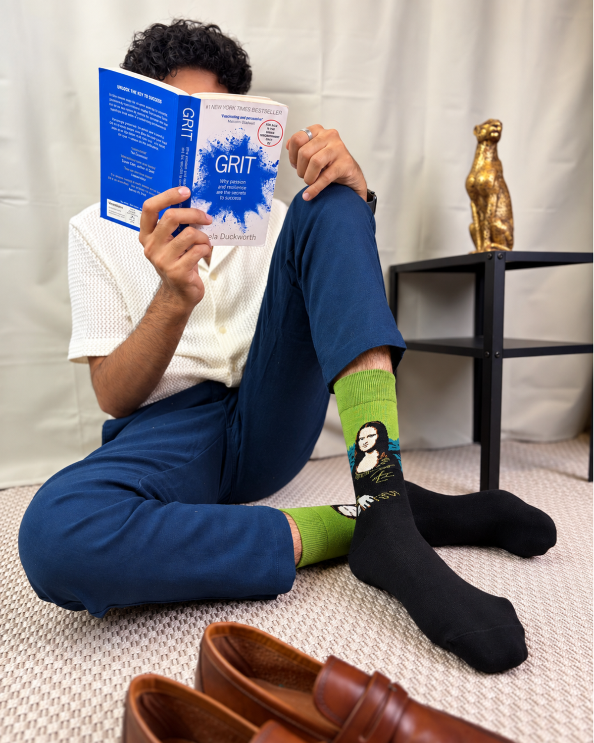 NEIGH VINCI SET OF 2 MEN SOCKS