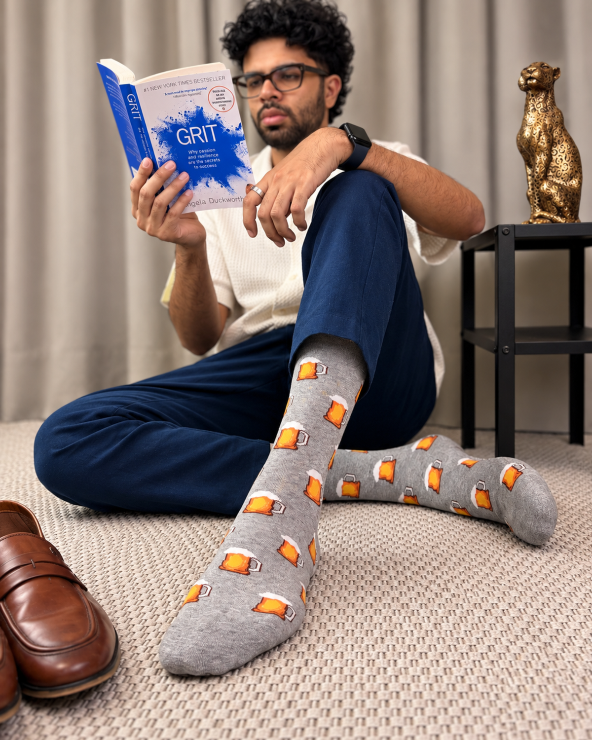 HONEST ALE SET OF 2 MEN SOCKS