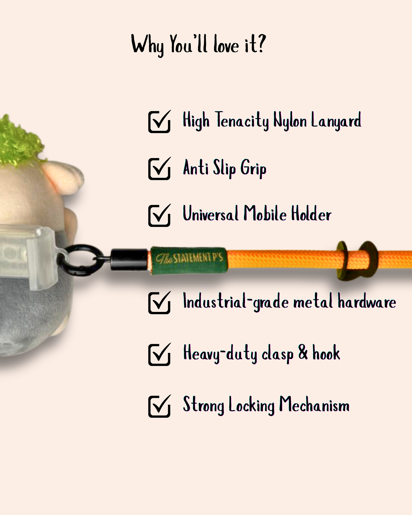FOREVER HANGRY - ADJUSTABLE BROWN LEATHER