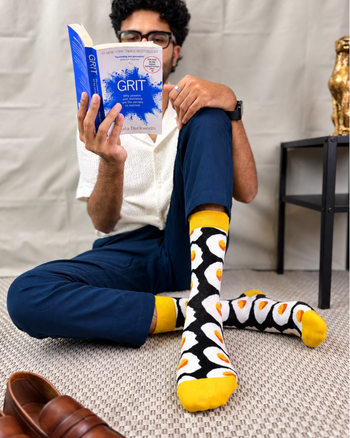 RAW MEAT SET OF 2 MEN SOCKS