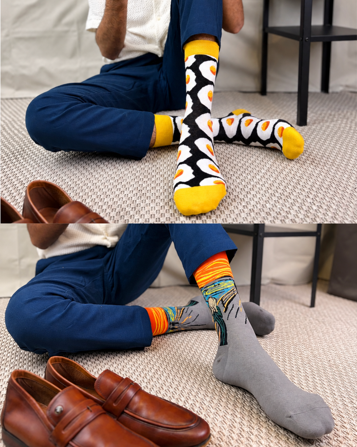 MAIN CHARACTER SET OF 6 MEN SOCKS