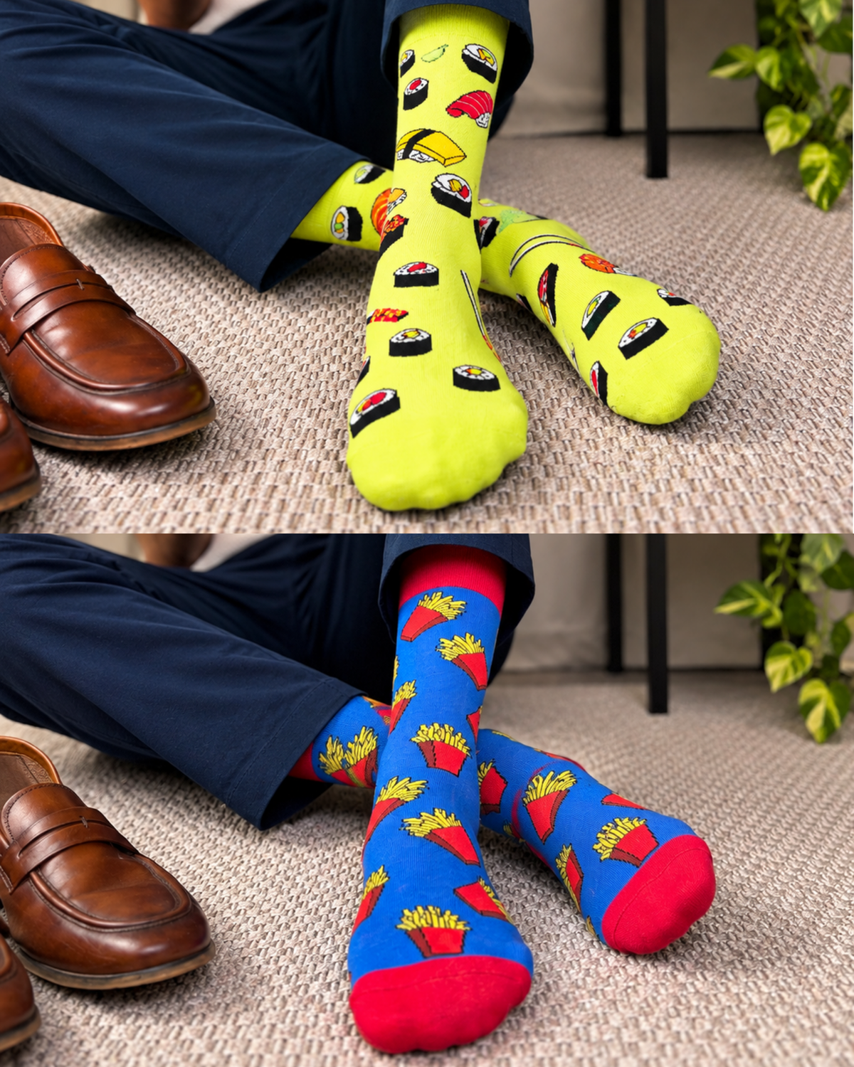 GOOD COMPANY SET OF 6 MEN SOCKS