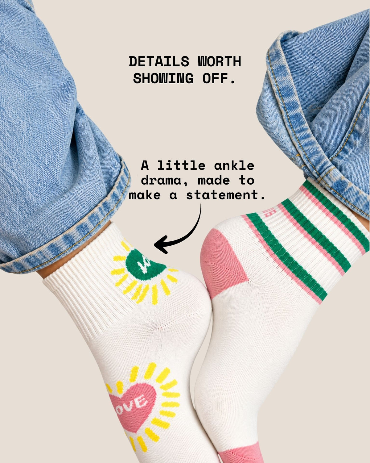 MINTY SET OF 3 TEEN SOCKS