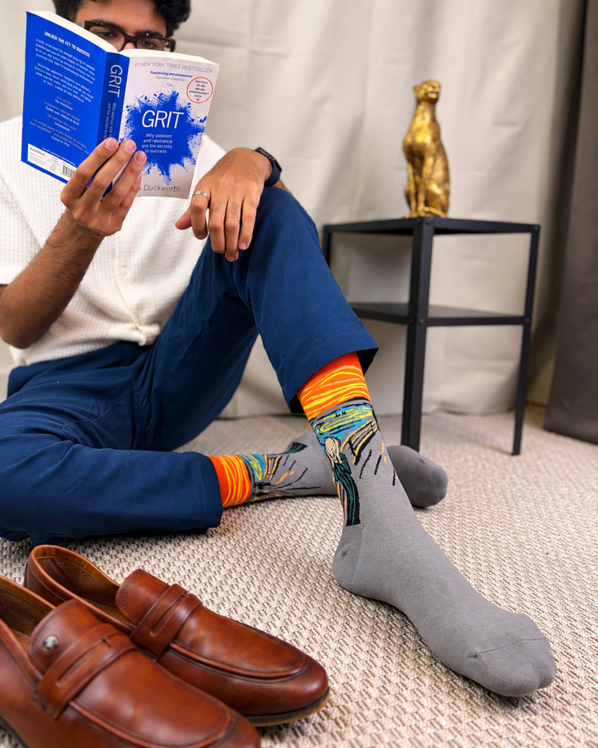 RACE - FACE SET OF 2 MEN SOCKS