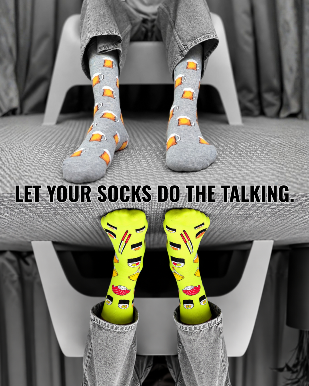 TOUCHINGS SET OF 2 MEN SOCKS