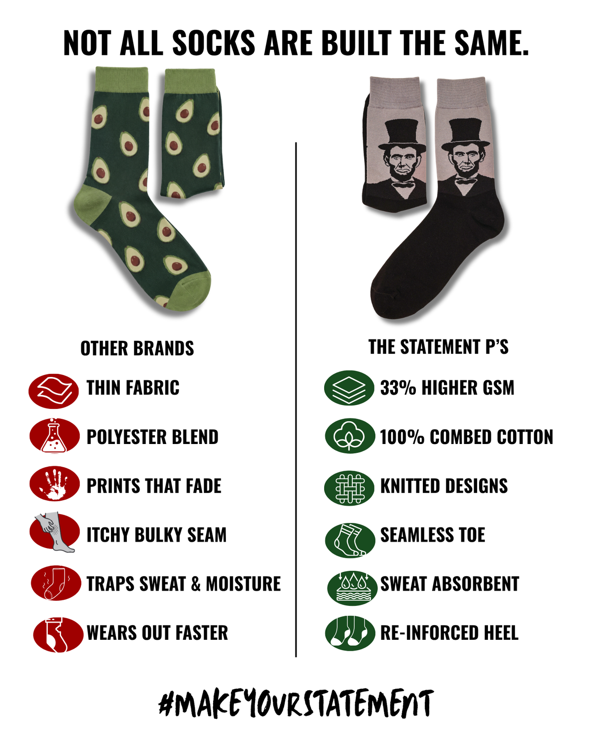 COLOUR THEORY SET OF 4 MEN SOCKS