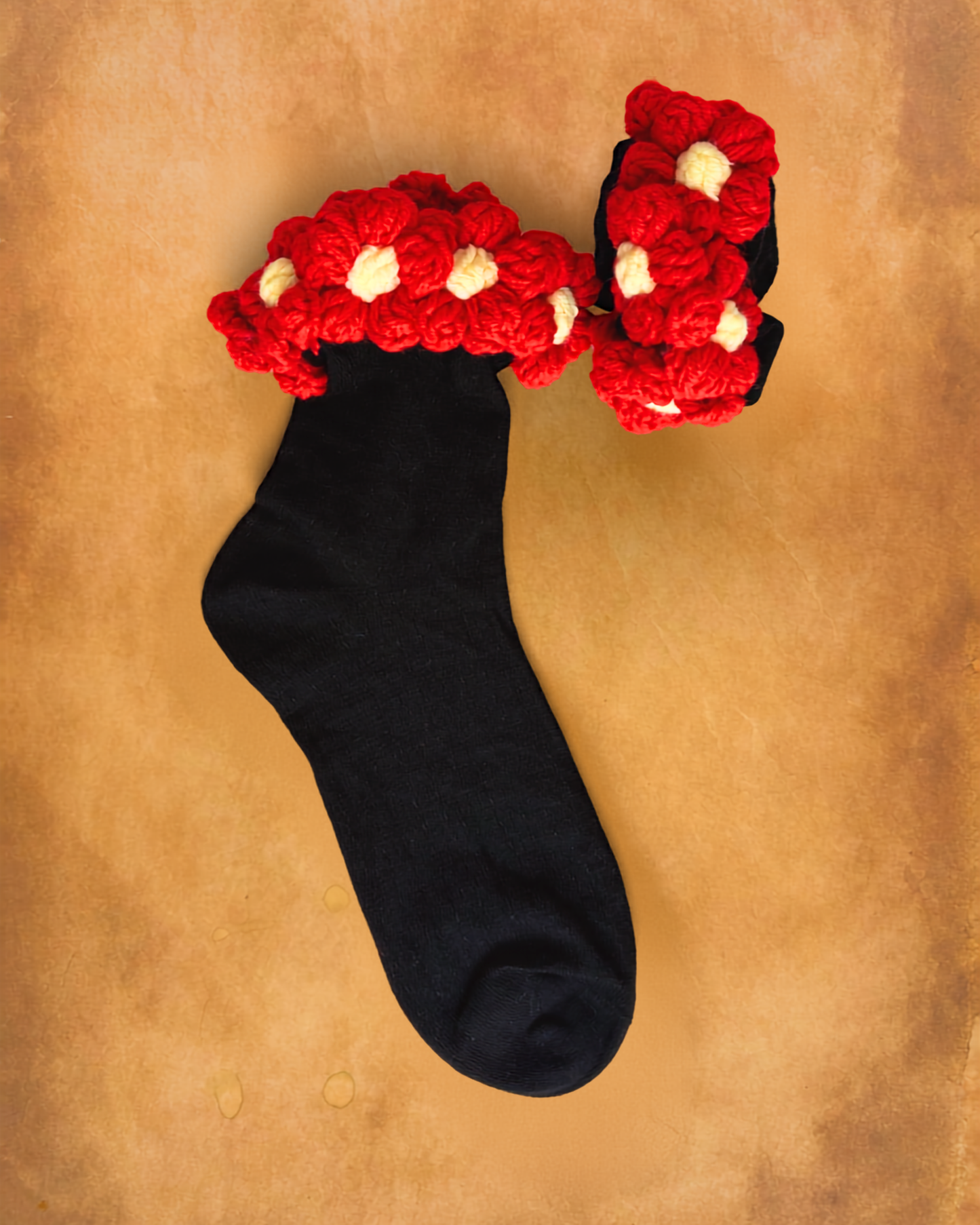 FLORAL-RED
