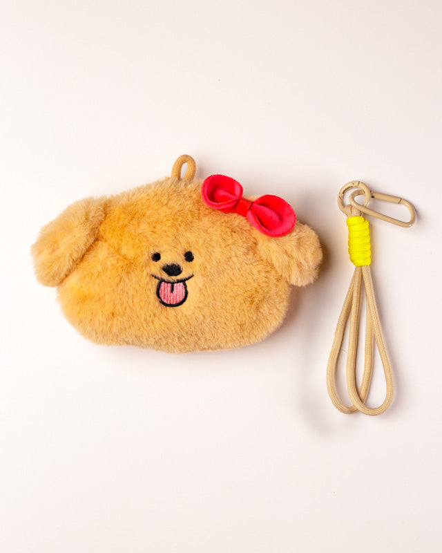 Goldie | Playful Puppy Coin Pouch