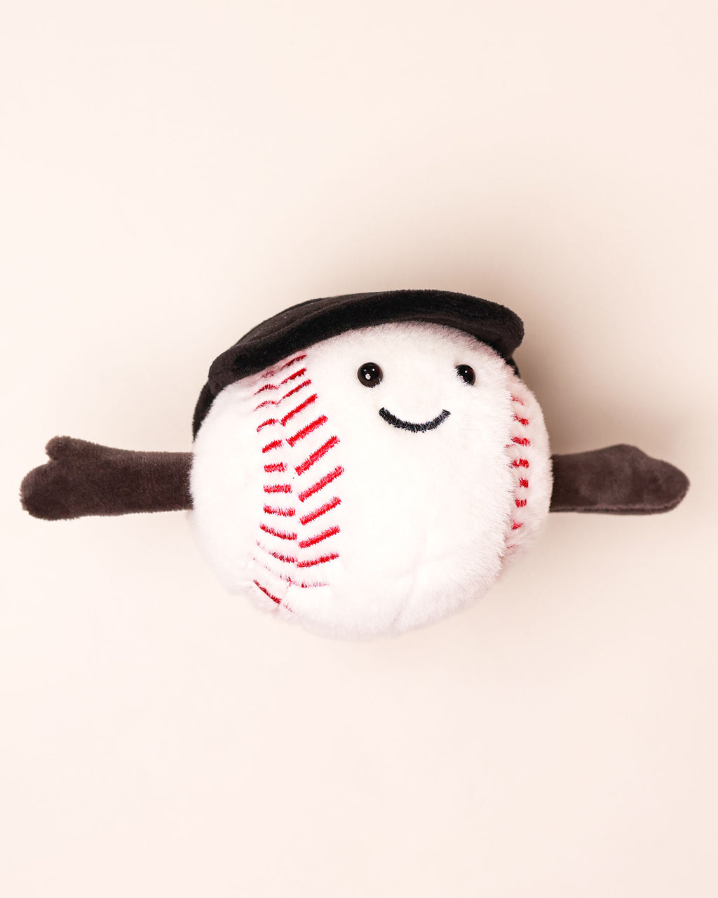 The Ballin plush lanyard for phone â€“ soft Base ball charm, quirky phone accessory
