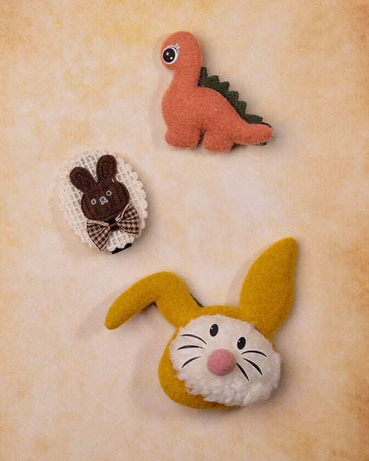 Fuzzy Bunch - Curated Set of 3