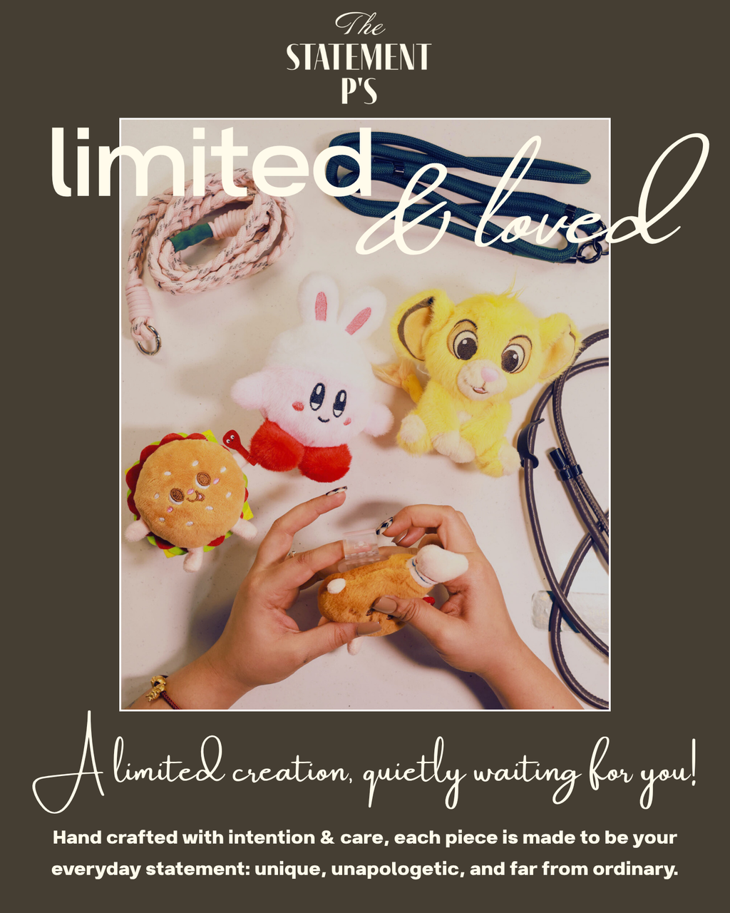 The Bun Intended plush lanyard for phone â€“ soft Burgercharm, quirky phone accessory