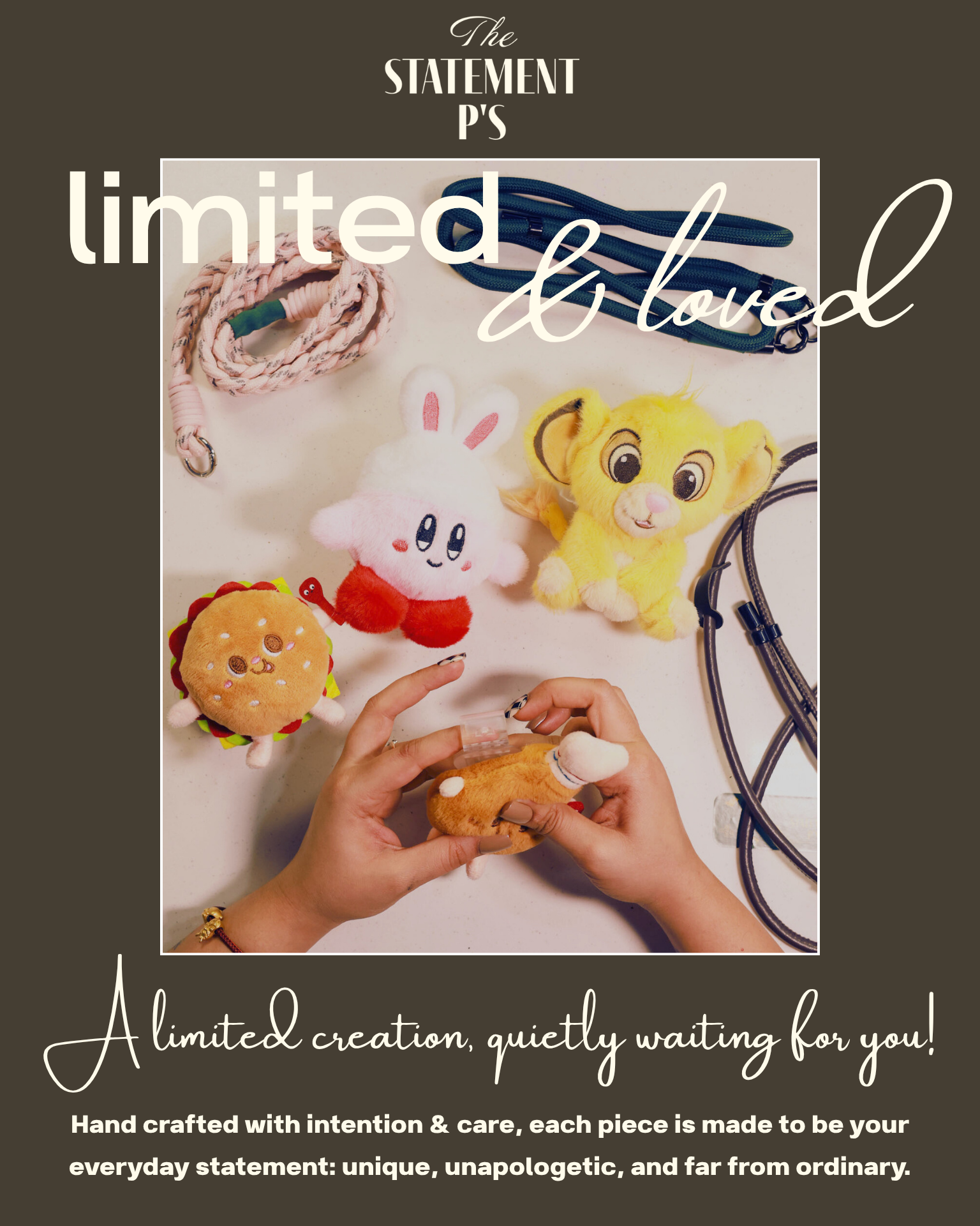 The Bun Intended plush lanyard for phone â€“ soft Burgercharm, quirky phone accessory