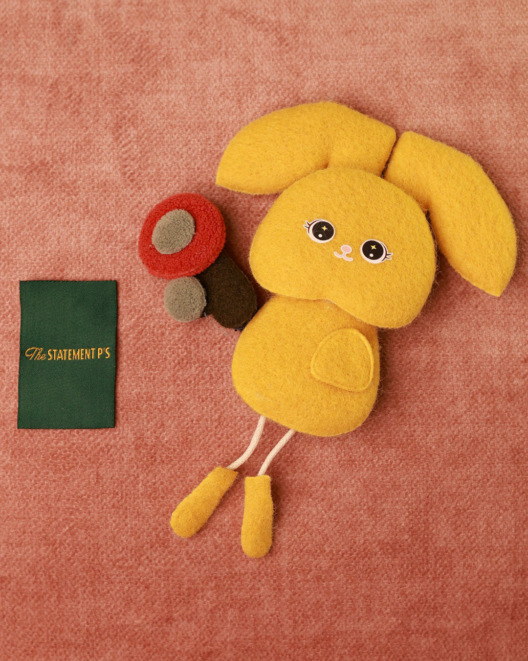 Cute Buttons - Yellow - Curated collection of 3