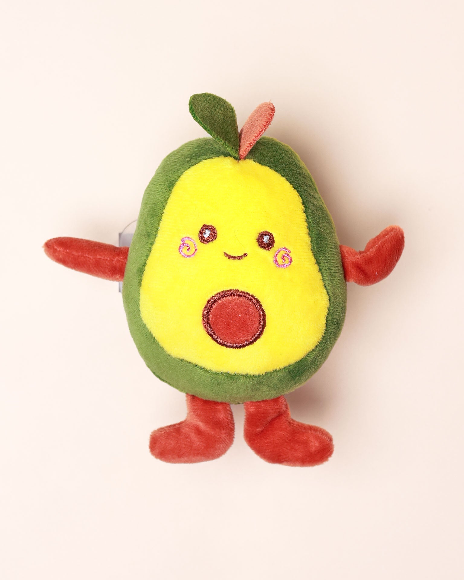 The Holy Guac! plush lanyard for phone â€“ soft Avacadocharm, quirky phone accessory