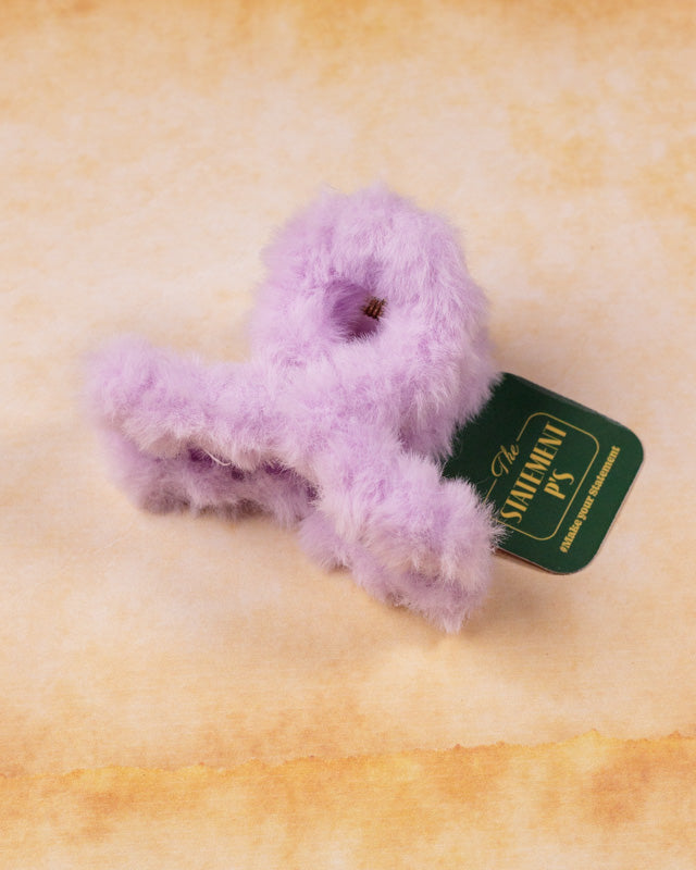 Fluffy Knot - Purple